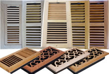 Wooden Floor Registers